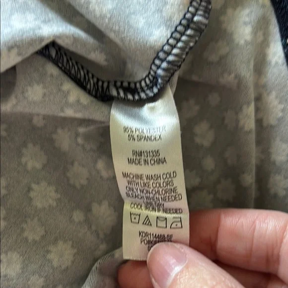 Nine Britton Navy Floral Dress - Picture 5 of 5